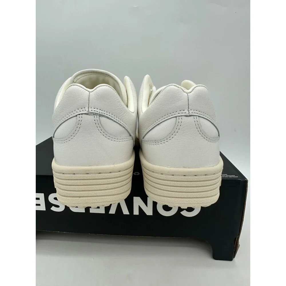 Converse Weapon OX Men's Size 13 White Cream Leather Athletic Shoes A12054C